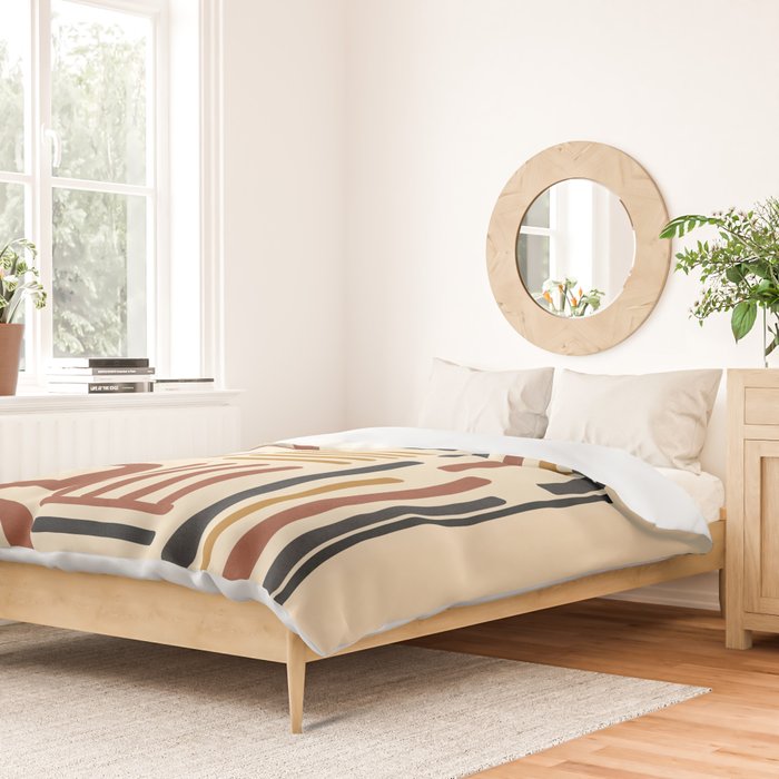 Wild Lines 01 Duvet Cover Gallery Image 2