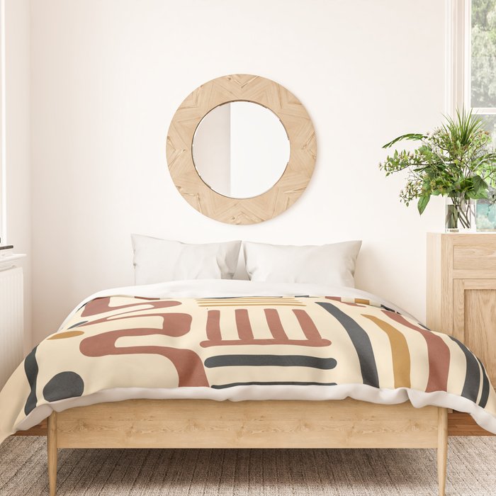 Wild Lines 01 Duvet Cover Gallery Image 3