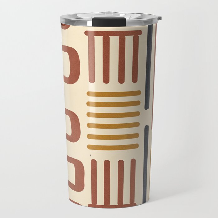 Wild Lines 01 Travel Mug Gallery Image 1