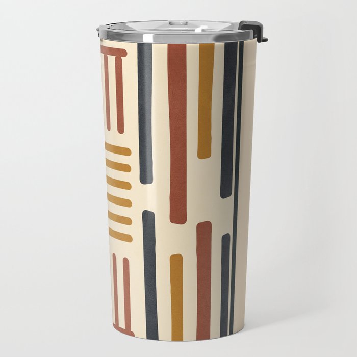 Wild Lines 01 Travel Mug Gallery Image 2