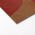 abstract retro shapes earthy 12 Welcome Mat Gallery Image 2