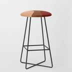 abstract retro shapes earthy 12 Stool Gallery Image 1