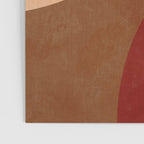 abstract retro shapes earthy 12 Poster Gallery Image 3