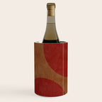 abstract retro shapes earthy 12 Wine Chiller Gallery Image 3