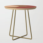 abstract retro shapes earthy 12 Side Table Gallery Image 1