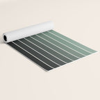 Gradient Arch IV Earthy Green Mid Century Modern Rainbow Yoga Mat Gallery Image 2