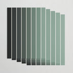 Gradient Arch IV Earthy Green Mid Century Modern Rainbow Wrapping Paper Gallery Image 3