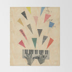 Jazz Throw Blanket Gallery Image 2
