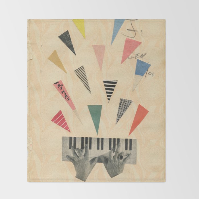 Jazz Throw Blanket Gallery Image 2