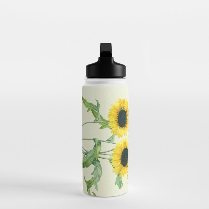 Sunflowers Water Bottle Gallery Image 3