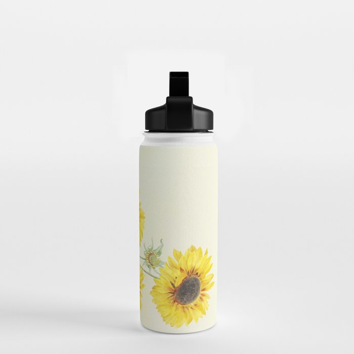 Sunflowers Water Bottle Gallery Image 2