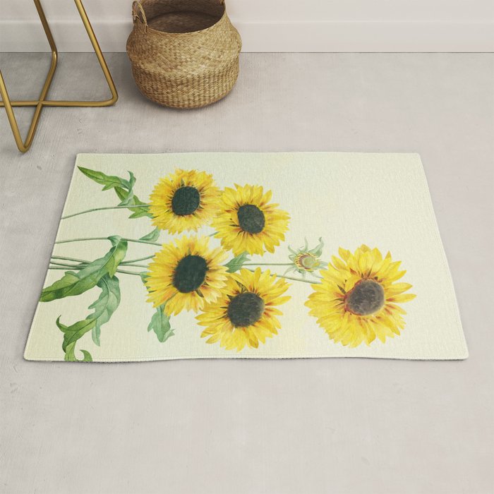 Sunflowers Rug Gallery Image 1