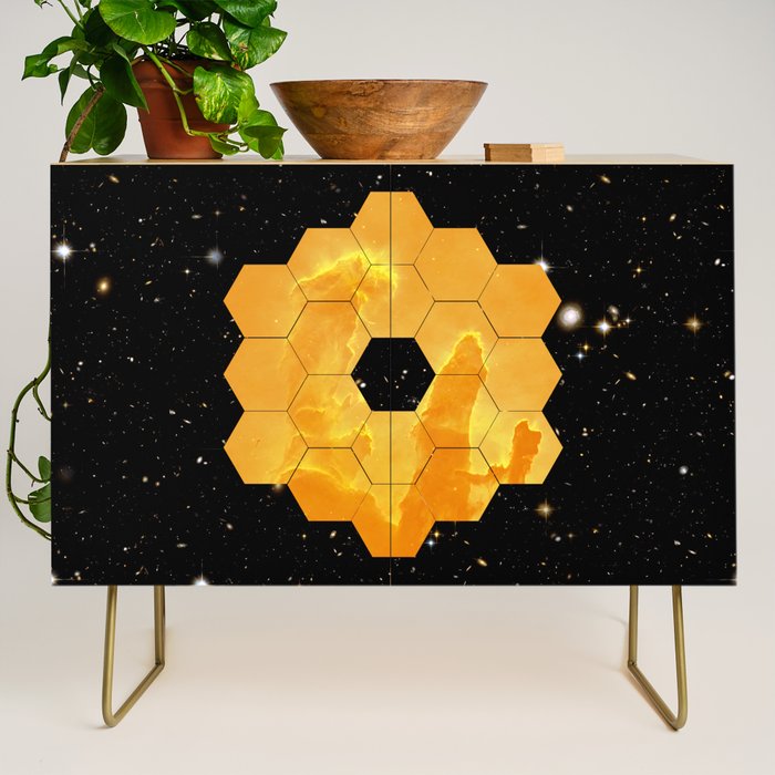 James Webb Space Telescope JWST NASA â space poster Credenza Gallery Image 1