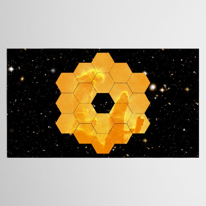 James Webb Space Telescope JWST NASA â space poster Tablecloth Gallery Image 2