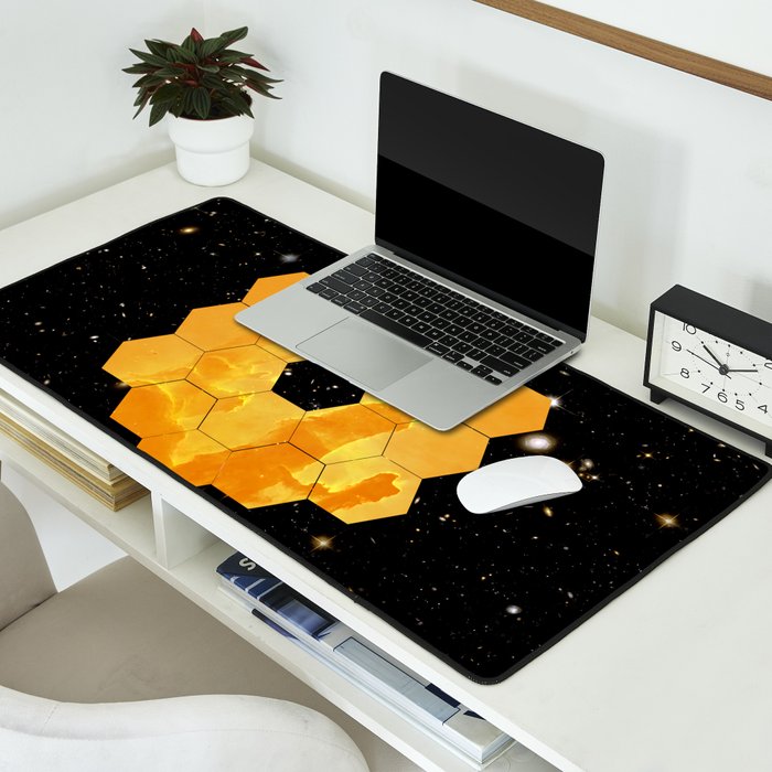 James Webb Space Telescope JWST NASA â space poster Desk Mat Gallery Image 2