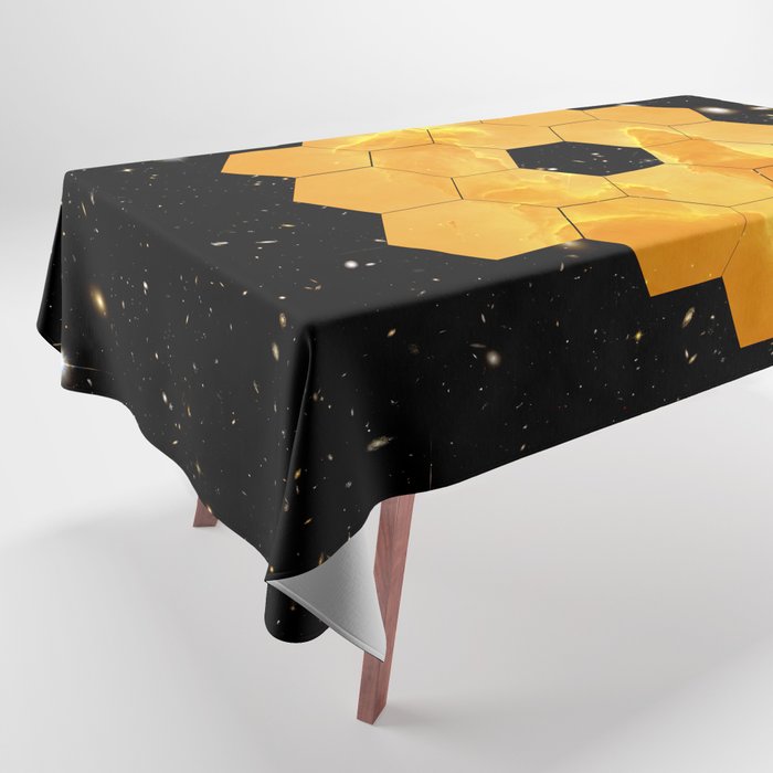 James Webb Space Telescope JWST NASA â space poster Tablecloth Gallery Image 1