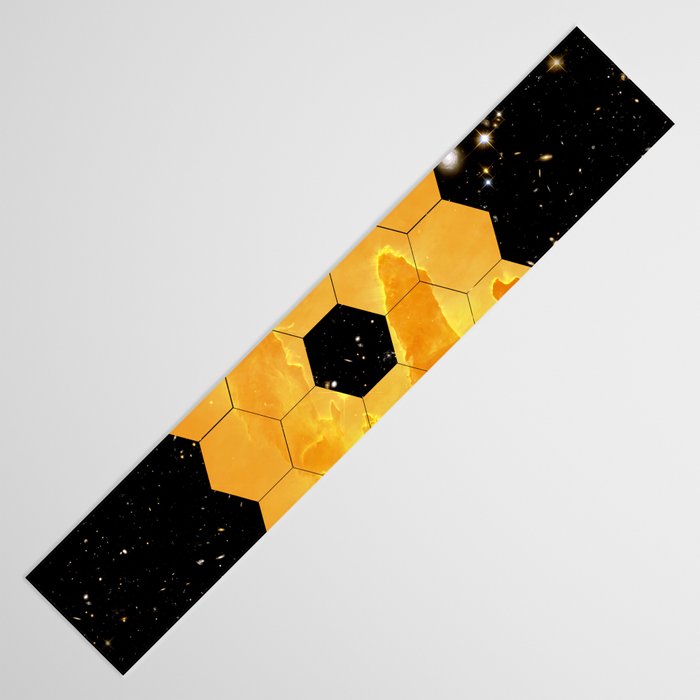James Webb Space Telescope JWST NASA â space poster Table Runner Gallery Image 3