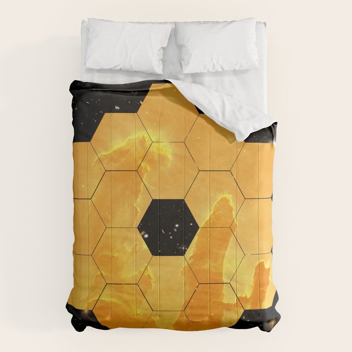 James Webb Space Telescope JWST NASA â space poster Comforter Gallery Image 1