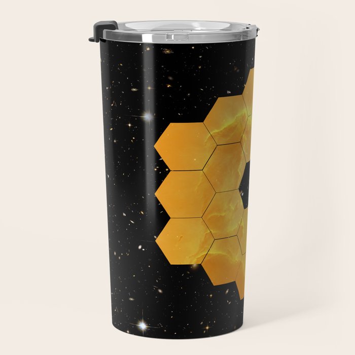 James Webb Space Telescope JWST NASA â space poster Travel Mug Gallery Image 3