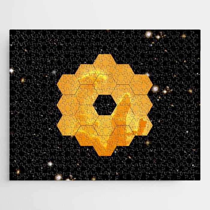 James Webb Space Telescope JWST NASA â space poster Jigsaw Puzzle Gallery Image 1