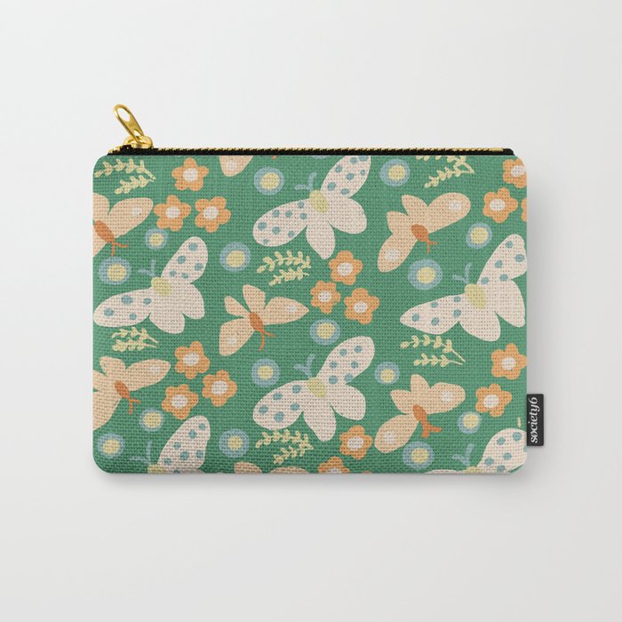 Butterflies Carry All Pouch Gallery Image 1