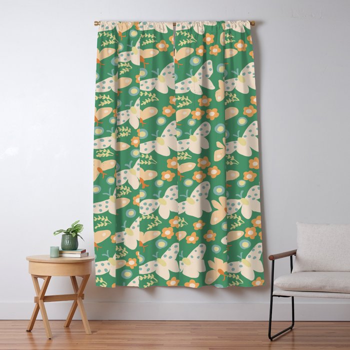 Butterflies Window Curtain Gallery Image 5