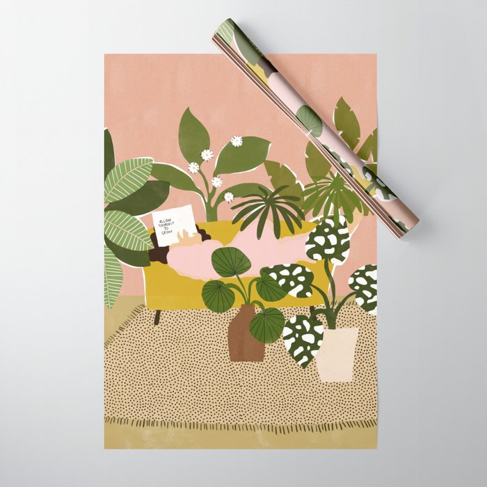 Allow Yourself To Grow Wrapping Paper Gallery Image 1