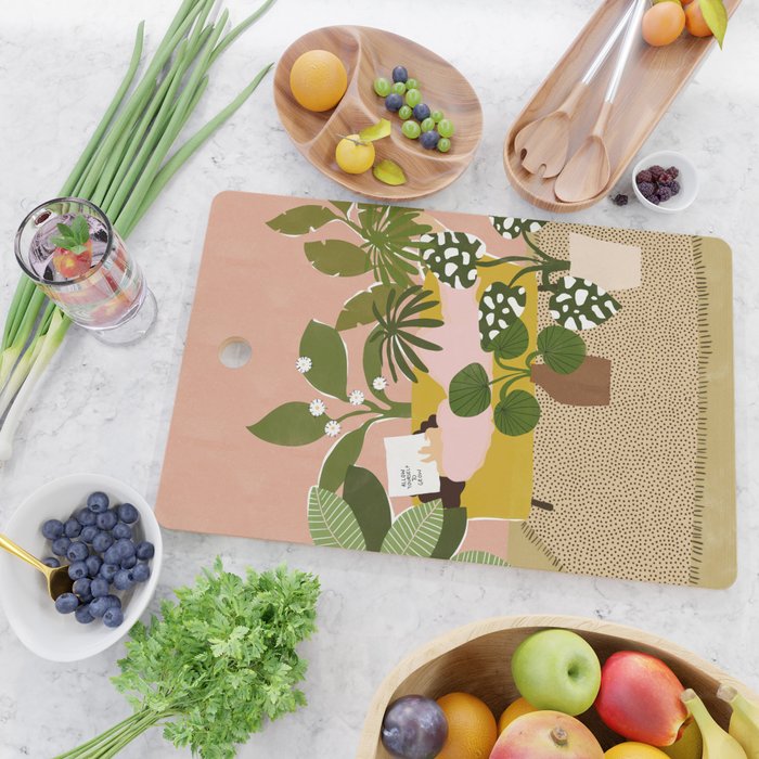 Allow Yourself To Grow Cutting Board Gallery Image 2