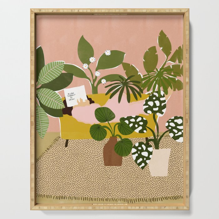 Allow Yourself To Grow Serving Tray Gallery Image 1