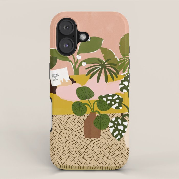 Allow Yourself To Grow iPhone Case Gallery Image 1