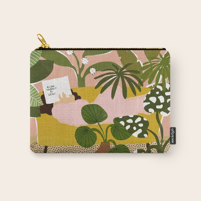 Allow Yourself To Grow Carry All Pouch Gallery Image 1