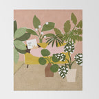 Allow Yourself To Grow Throw Blanket Gallery Image 2