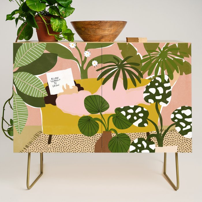 Allow Yourself To Grow Credenza Gallery Image 1