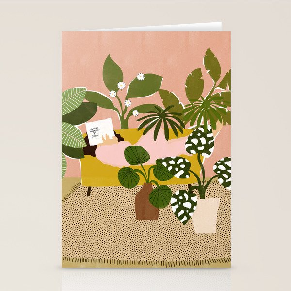 Allow Yourself To Grow Stationery Card Gallery Image 2