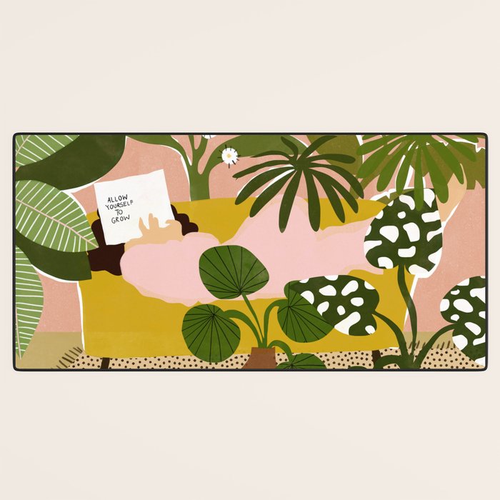 Allow Yourself To Grow Desk Mat Gallery Image 3