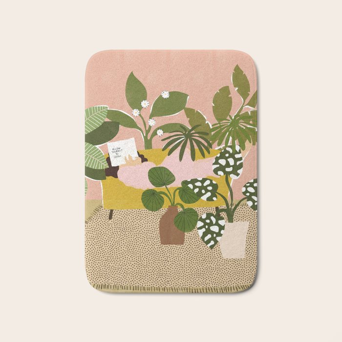 Allow Yourself To Grow Bath Mat Gallery Image 1