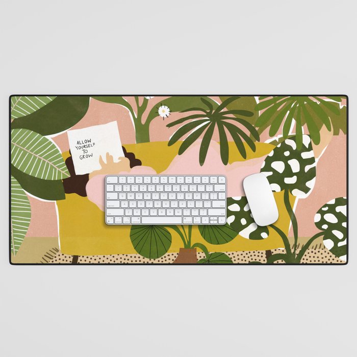 Allow Yourself To Grow Desk Mat Gallery Image 1