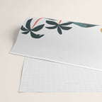 Single Fin Soul - Surfing Illustration with Longboard Balancing Surfer Girl Wrapping Paper Gallery Image 2