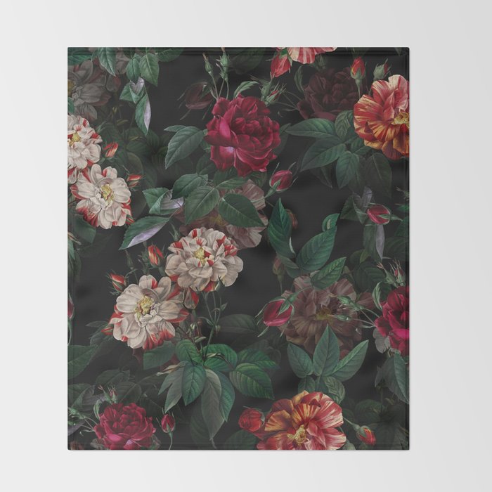 Rose Garden Throw Blanket Gallery Image 2