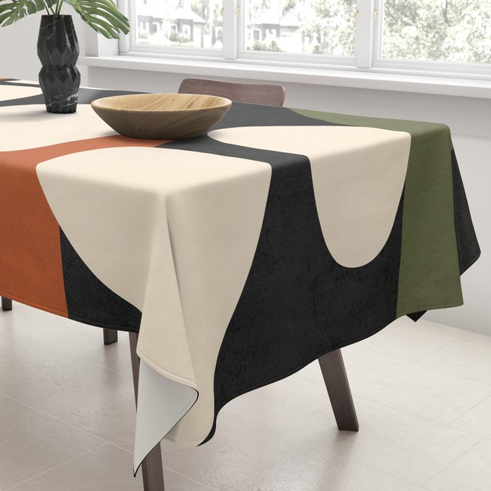 Abstract shapes in the skies 1 Tablecloth Gallery Image 3