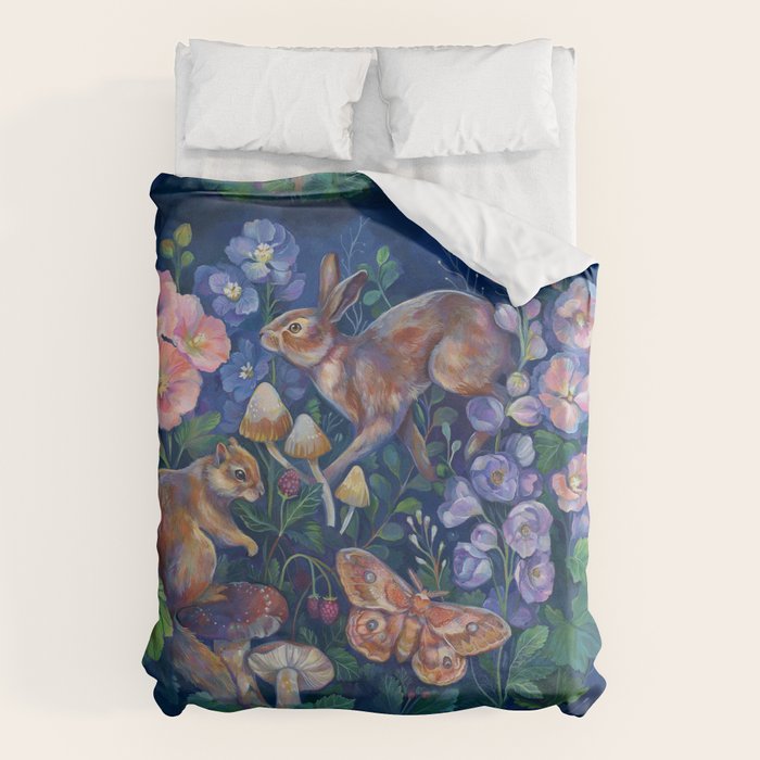 Spring Flower Garden Duvet Cover Gallery Image 1