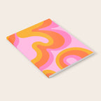 Groovy Swirl - Sunset Notebook Gallery Image 2