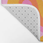 Groovy Swirl - Sunset Bath Mat Gallery Image 2