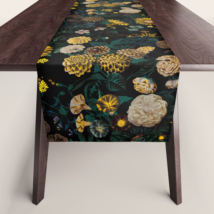EXOTIC GARDEN - NIGHT II Table Runner Gallery Image 1