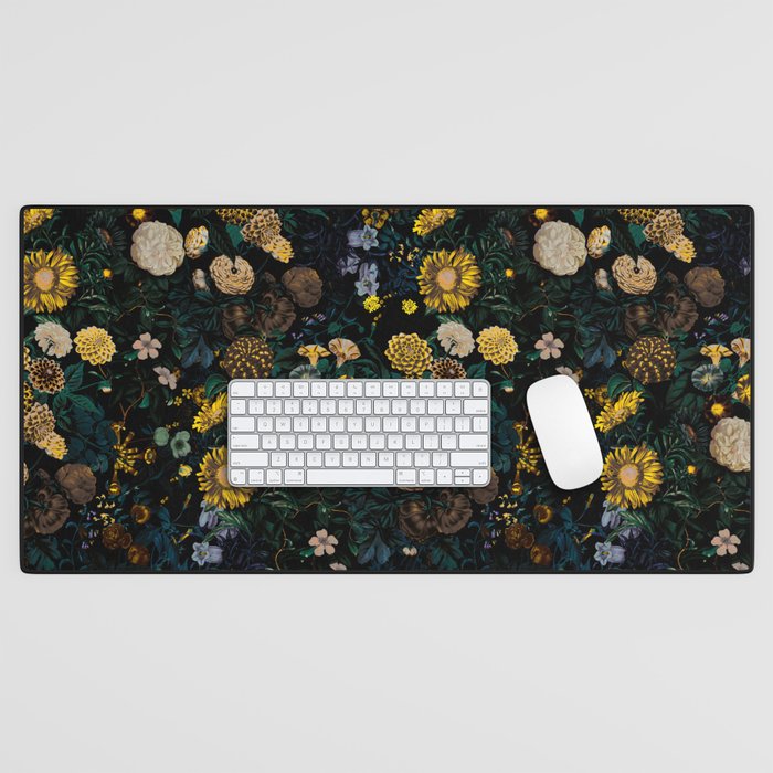 EXOTIC GARDEN - NIGHT II Desk Mat Gallery Image 1