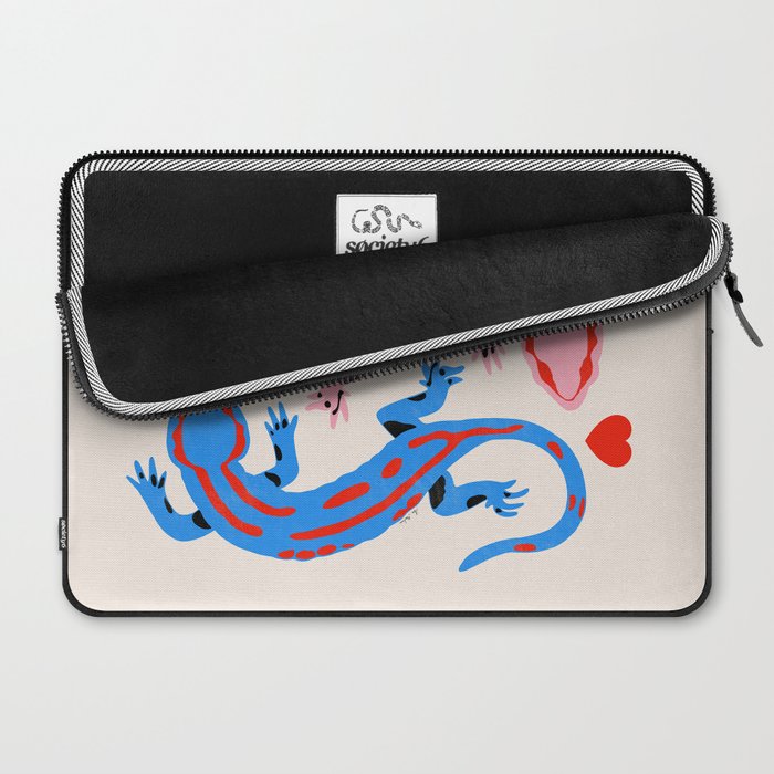 The lovers - salamanders Laptop Sleeve Gallery Image 2