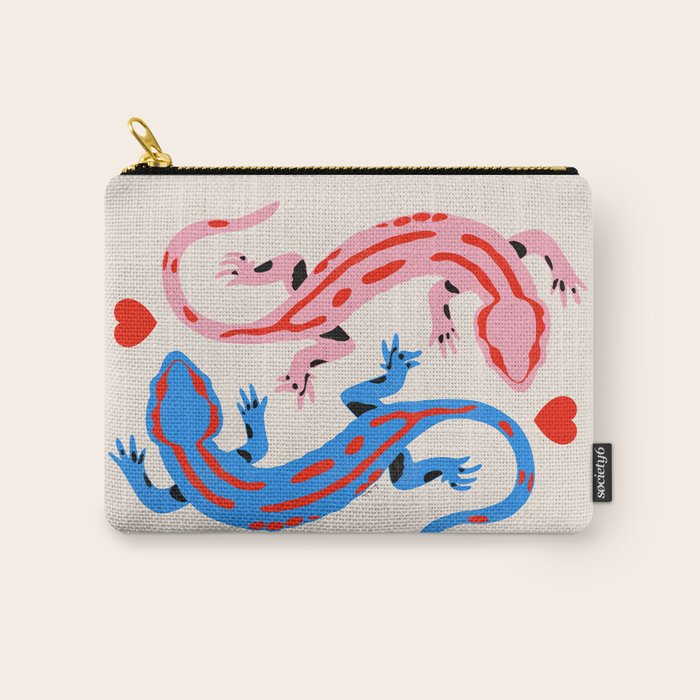 The lovers - salamanders Carry All Pouch