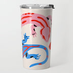 The lovers - salamanders Travel Mug Gallery Image 2