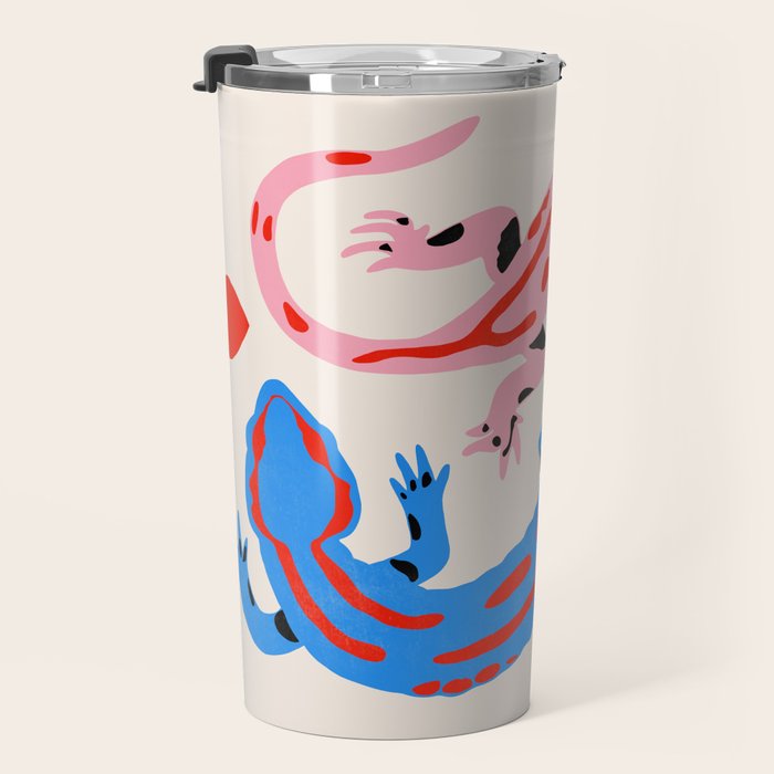 The lovers - salamanders Travel Mug Gallery Image 3