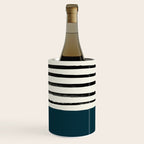 Dark Teal x Stripes Wine Chiller Gallery Image 2